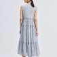 The Perfect Resort Floral Maxi in Periwinkle Blue