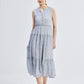 The Perfect Resort Floral Maxi in Periwinkle Blue