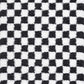 Atira Black & White Checkered Area Rug