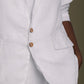 Hemp Three Piece Set in White