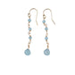 Emmah Earrings in Chalcedony