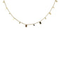 Dainty Ibiza Style Necklace with Squares