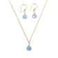 The Bailey Set in Aquamarine