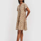 V-neck Tiered Dress