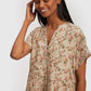 V-neck Tiered Dress
