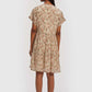 V-neck Tiered Dress