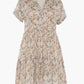 V-neck Tiered Dress