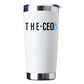 The CEO 20oz Insulated Vacuum Sealed Tumbler