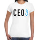 CEO Women's Slim Fit Short Sleeve T-Shirt