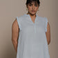 Wind in my Hair Shirt in Blue