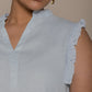 Wind in my Hair Shirt in Blue