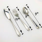 Stainless Steel Serving Fork And Knife And A Large Fish Knife Set Of 3 Pieces Great For Entertaining