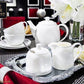 White Teapot 17 Oz | 500 Ml In Colour Box