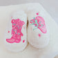 Western Whimsy Coziest Lounge Slippers