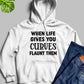 When Life Gives You Curves Hoodie
