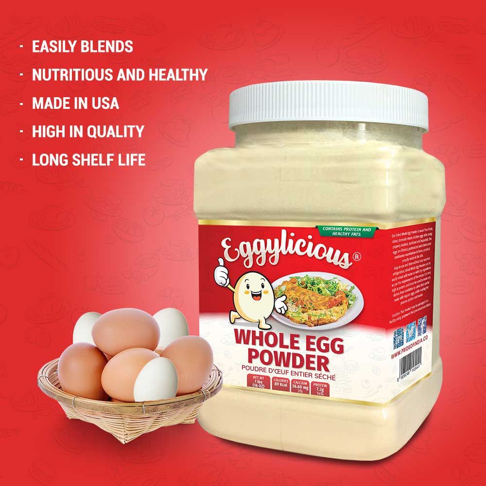 Eggylicious Whole Egg Powder