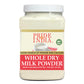 Whole Dry Milk Powder - Protein & Calcium Rich - 1 lbs (16oz) Jar