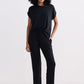 Relaxed Tee Set in Black