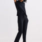 Relaxed Tee Set in Black