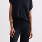 Relaxed Tee Set in Black