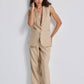 Wide Leg Pants in Hemp