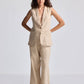 Wide Leg Pants in Hemp