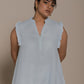 Wind in my Hair Shirt in Blue
