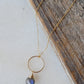 Yuliya Necklace in Labradorite
