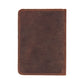 Yuma Genuine Leather Passport Wallet - Handmade Travel Document Holder