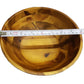 [ Set of 6 ] Zavis Green Acacia Wood Round Salad Bowl 8"  | Dishwasher Safe
