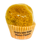 Goat's Milk Cupcake Soap w/ Embedded Sea Sponge-Mango Papaya