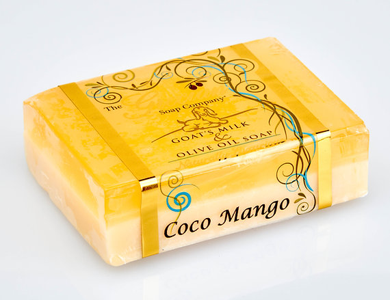 Half Goat's Milk, Half Olive Oil Soap-Coco Mango