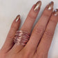 Marcia Wire Wrap Ring in Rose Gold