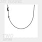 Stainless Steel 26 English Letter Name Necklace