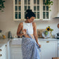 Abstract Blue Sarong