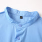 Teenage Men's Stand-up Collar Shirt