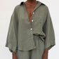 Agnes Linen Top