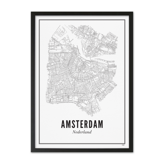 PRINT OF CITY OF AMSTERDAM