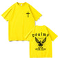 Jesus Faith Over Fear Christian Peace Dove Graphic T-Shirt