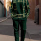 Fashion Men's Casual Sporty Round Neck Sweatshirt And Pants Two-piece Set