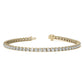 3.00 CTW AGI Certified Lab-Grown Diamond Tennis Bracelet in 14K Yellow or White Gold – G/VS Clarity