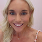 Jill Long Wire Drop Pearl Earrings