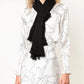 Solid Fringe Scarf