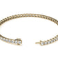 6.00 CTW AGI Certified Lab-Grown Diamond Tennis Bracelet in 14K Yellow or White Gold | G/VS Clarity