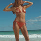 Vega String Bikini in Empress Moth