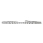 3.50 CTW Lab Grown Diamond Tennis Bracelet  in 14kt White/Yellow Gold (G/VS) AGI Certified