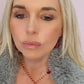 Del Mar Earring in Ruby