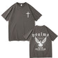 Jesus Faith Over Fear Christian Peace Dove Graphic T-Shirt