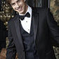 "Barcelona" Black Tuxedo Jacket Notch (Separates)