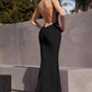 Glitter Stretch Satin Sexy Dress